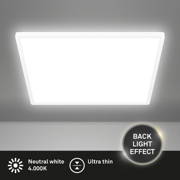 Deckenleuchte Briloner 45 Watt LED Deckenlampe 56 x 56 cm