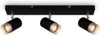Strahler Briloner 3er Spot Deckenlampe Schwarz mit...