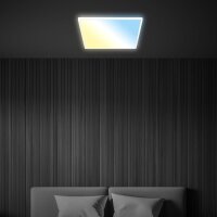 Deckenleuchte Briloner 45 Watt LED Deckenlampe Fernbedienung CCT dimmbar 56 cm