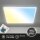 Deckenleuchte Briloner 45 Watt LED Deckenlampe Fernbedienung CCT dimmbar 56 cm