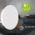 Akku-Wandleuchte Akku-Leuchte, Weiß, 2,6 Watt, Touchdimmer, IP54, Ø 25 cm – Briloner