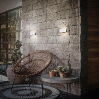 Akku-Leuchte Briloner 2 Watt LED Weiß Wandlampe Touchdimmer Wandleuchte indirektes Licht