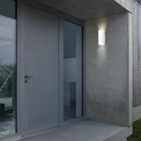 Akku-Leuchte Briloner Wandlampe 8,5 Watt LED Weiß Bewegungsmelder, Dämmerungssensor IP44 Wandleuchte