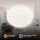 Deckenleuchte Briloner 15 Watt LED Sternenhimmel florales Muster Deckenlampe 27,8 cm