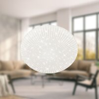 Deckenleuchte Briloner 15 Watt LED Sternenhimmel 27,8 cm...