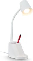 Tischleuchte Briloner Schreibtischlampe mit Organizer...