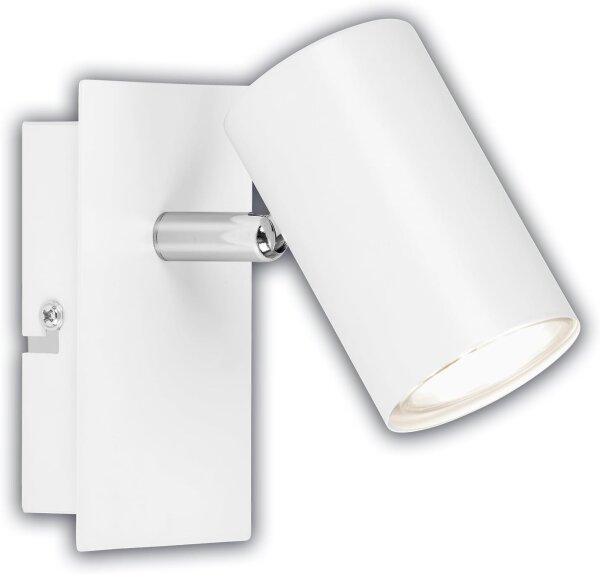 Strahler Briloner Wandleuchte Weiß 2,5 Watt LED Ultraenergieeffizient GU10 Spot Wandleuchte