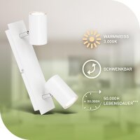 Strahler Briloner 2 x 2,5 Watt LED GU10 Spot...
