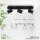 Strahler Briloner 3er Spot Schwarz GU10 2,5 Watt LED Ultraenergieeffizient Deckenlampe