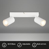 Strahler Briloner 2er Spot GU10 Fassung Deckenleuchte...