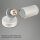 Wandspot, Chrom-Matt, 9 Watt, GU10-Fassung, Glas, 8,5 x 8 cm – Briloner