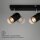 Strahler Briloner 4er Spot Deckenleuchte mit Drahtapplikationen GU10 Fassung Schwarz Deckenlampe