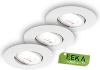LED Einbauspots, Weiß, Bohrloch 6,8 cm, 3x2W,...