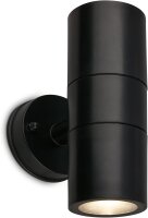 Außenleuchte Briloner Wandlampe Schwarz 2 x GU10...