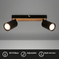 Strahler Briloner 2er Spot GU10 Fassung Deckenleuchte...