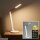 Tischleuchte Schreibtischlampe, Weiß, 6,2 Watt, dimmbar, CCT einstellbar – Briloner