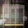 Akku-Leuchte Briloner 5 Watt LED Laterne Beige Tischlampe Laterne IP44