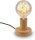 Tischleuchte Briloner Holz E27 Tischlampe