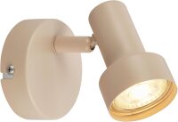 Strahler Briloner Spot Beige GU10 Wandleuchte Wandlampe