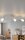 Strahler Casalux 3er Spot Nickelmatt / Chrom / Glas geschwungen 3 x E14 5 W LED Deckenlampe