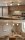 Strahler Casalux 3er Spot Nickelmatt / Chrom / Glas geschwungen 3 x E14 5 W LED Deckenlampe