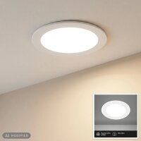 Einbauleuchte Briloner 12 Watt LED Weiß Einbaulampe...