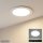 Einbauleuchte Briloner 12 Watt LED Weiß Einbaulampe Panel 1200 Lumen 4000K