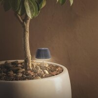 Akku-Leuchte Briloner Riffle Mini 1,5 Watt LED Erdspieß Anthrazit IP44 Touchdimmer Beetleuchte