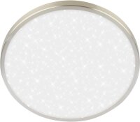 Deckenleuchte Briloner 12 Watt LED Sternenhimmel 24 cm...
