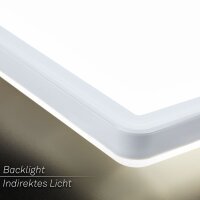 Deckenleuchte Briloner 22 Watt LED Deckenlampe 42 cm...