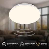 LED Deckenlampe Deckenleuchte Sensor, Weiß, 13...