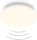 LED Deckenlampe Deckenleuchte Sensor, Weiß, 13 Watt, 1300lm, 3000K, Ø 27 cm – Briloner