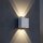 Außenlampe Konstsmide Chieri 4 x 1 Watt LED Wandlampe Weiß IP54