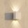 Außenlampe Konstsmide Chieri 4 x 1 Watt LED Wandlampe Weiß IP54