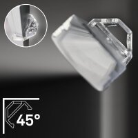 Eckadapter Briloner 4er Set für Aluprofile "Pimp your Stripe"