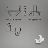 Eckadapter Briloner 4er Set für Aluprofile "Pimp your Stripe"