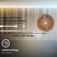 Erweieterungs-Set LED Stripe Briloner (für Artikel 2151-224 oder 2152-224) LED Band 400 cm CCT