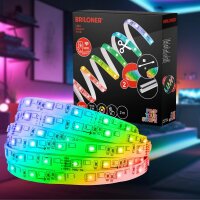 Starterset LED Stripe Briloner 5 Watt RGB Smart 200 cm...