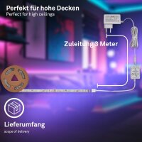 Starterset LED Stripe Briloner 5 Watt RGB Smart 200 cm...