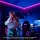 Starter-Set LED Band Briloner 5 Watt LED 200 cm Fernbedienung Stripe dimmbar RGB