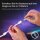 Starter-Set LED Band Briloner 5 Watt LED 200 cm Fernbedienung Stripe dimmbar RGB
