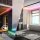 Starter-Set LED-Stripe IP44, weiß, 200 cm, 5 Watt, dimmbar, mit Fernbedienung – Briloner