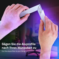 Erweiterungsset LED Stripe Briloner (für 2166-192) 400 cm LED-Band IP44
