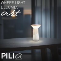 Akku-Leuchte Briloner 2,6 Watt LED Tischleuchte Coffe Tischlampe Touchdimmer IP44