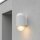 Außenleuchte Konstsmide Sassari 4 Watt LED Wandleuchte Weiß IP44 Aluminium
