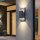 Außenleuchte Konstsmide Potenza  Wandlampe Anthrazit 2 x GU10 Fassung Aluminium