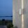 Außenleuchte Konstsmide Cremona 6 Watt LED silber-grau Wandlampe IP54 Aluminium