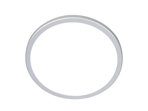 Deckenleuchte Briloner 18 Watt LED Silber Deckenlampe 29,5 cm Backlight 4000K