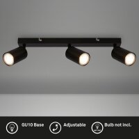Strahler Briloner 3er Spot Schwarz Deckenleuchte GU10...