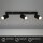 Strahler Briloner 3er Spot Schwarz Deckenleuchte GU10 Fassung Deckenlampe